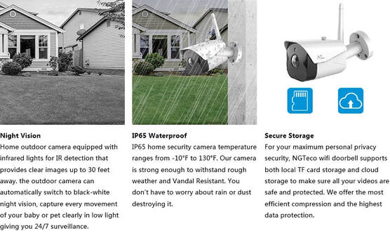 Waterproof Security Outdoor Cameras